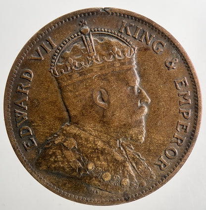 1909 Jersey 1/24th One-Twenty-Fourth-Shilling Coin | Collectable Grade | a9068