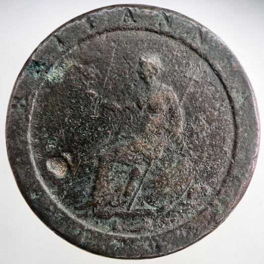 1797 George III 3rd Cartwheel One Penny Coin | Collectable Grade | a9264