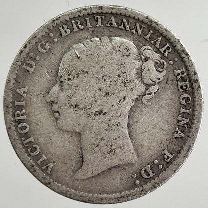 1886 Victoria Threepence Silver Coin | Collectable Grade | a8803