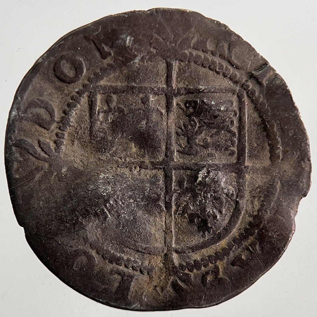 Elizabeth I 1st Half-Groat Hammered Silver Coin | Collectable Grade | a9122