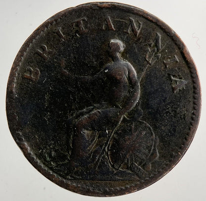 1807 George 3rd III Farthing Coin | Fine Collectable Grade | a9230