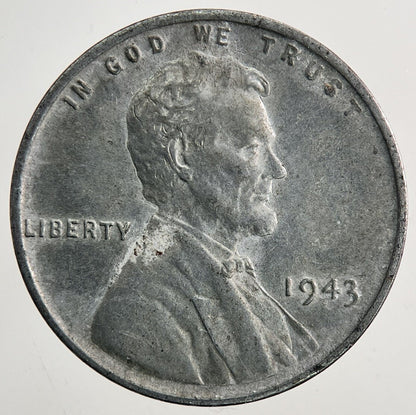 1943 US USA Steele War Cent Coin | Very High Grade | a9362