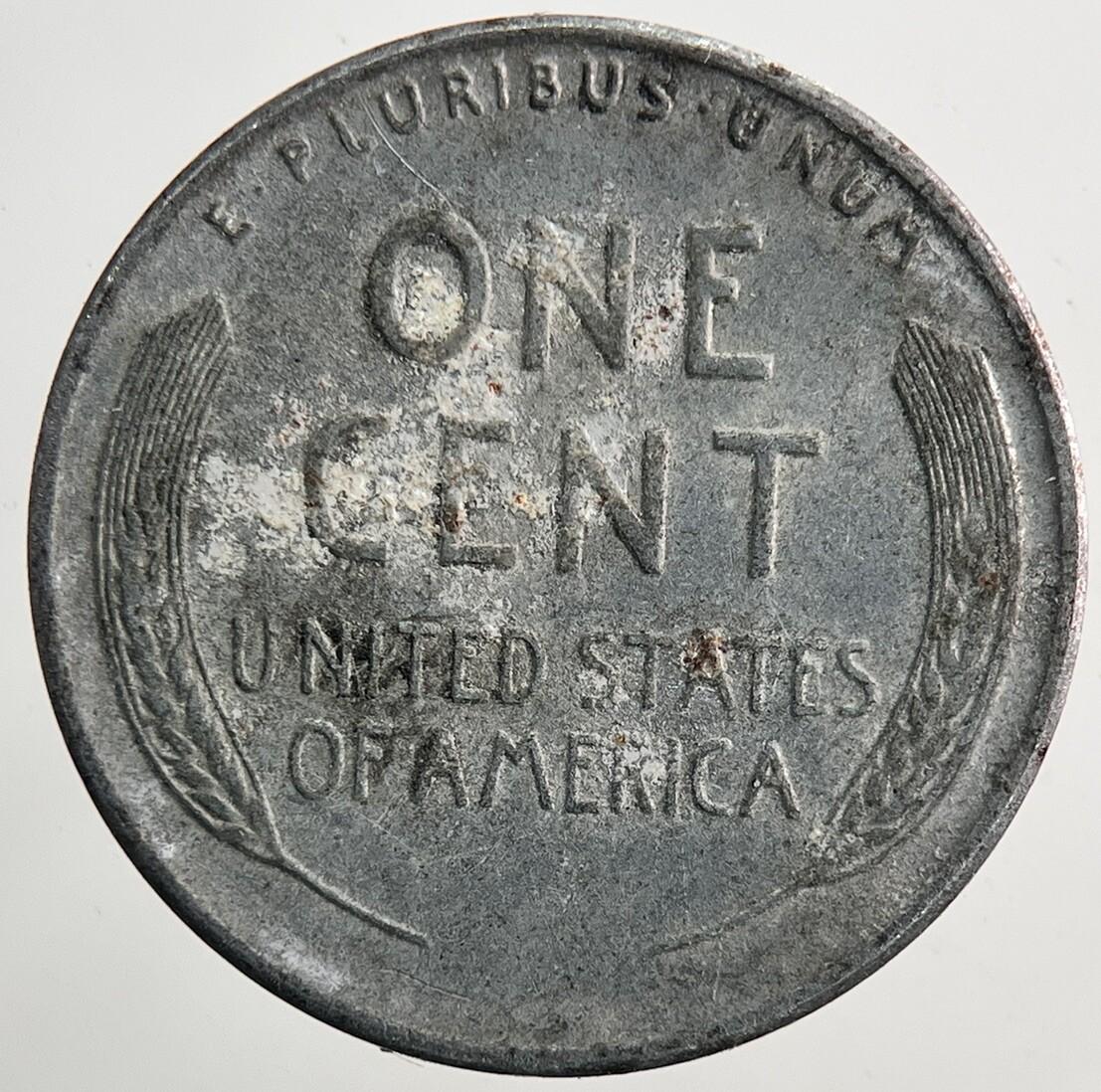 1943 US USA Steele War Cent Coin | Very High Grade | a9362