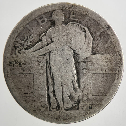 US USA Standing Liberty Quarter Dollar Silver Coin | Collectable Grade | a9323