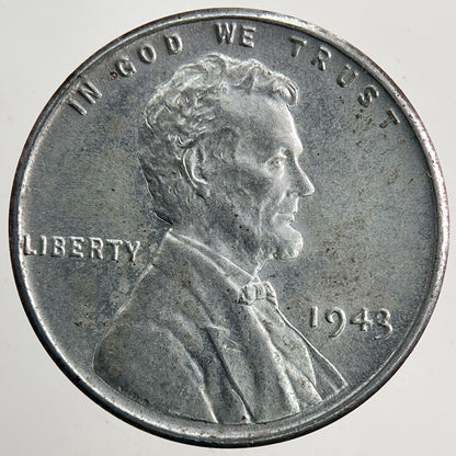 1943 US USA Steele War Cent Coin | Very High Grade | a9363