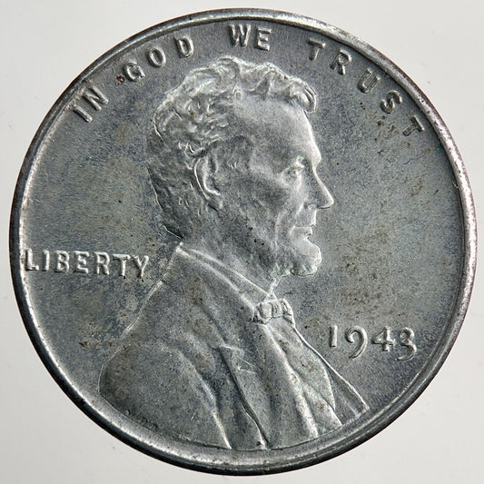 1943 US USA Steele War Cent Coin | Very High Grade | a9363