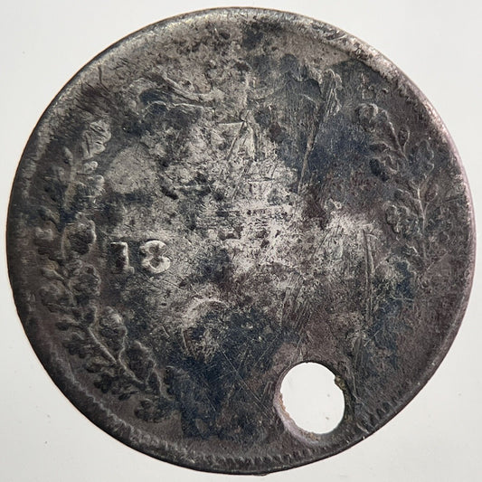 1875 Victoria Threepence Silver Coin | Collectable Grade | a9319