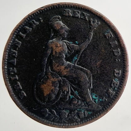 1835 William IV Farthing | Collectable Grade | a9295