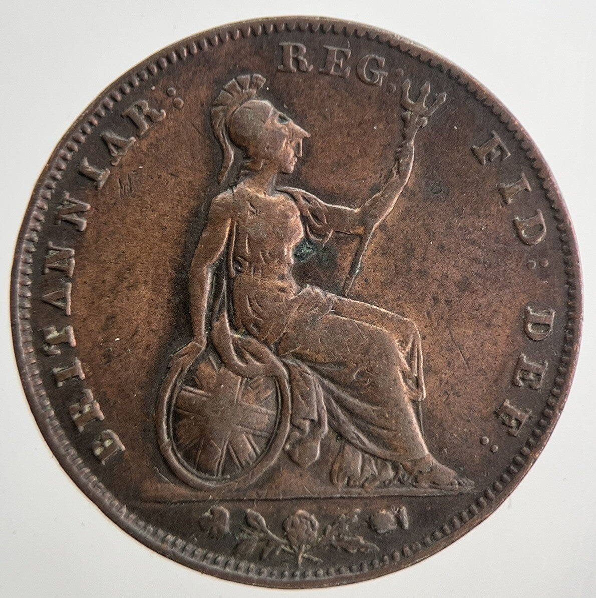 1853 Victoria Farthing Coin | Fine Collectable Grade | a9393