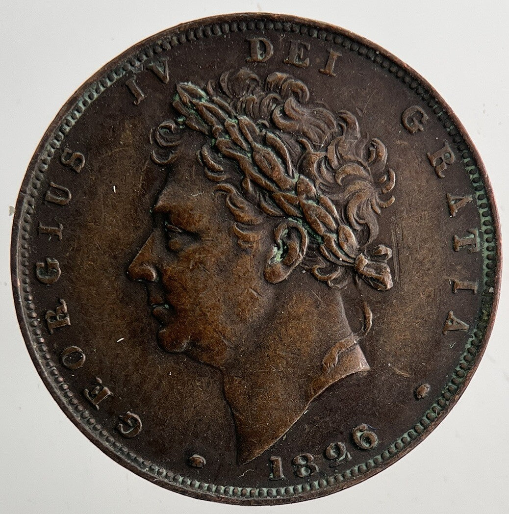 1826 George IV Farthing | Very High Grade | a9338