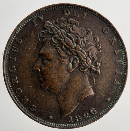 1826 George IV Farthing | Very High Grade | a9338