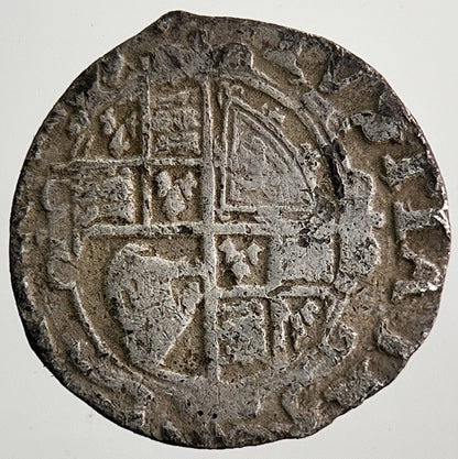 British Charles I 1st Penny Hammered Silver Coin | Collectable Grade | a9418