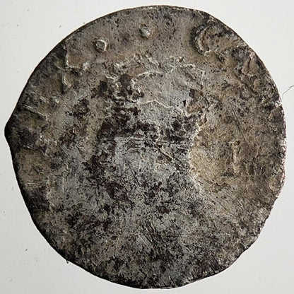 British Charles I 1st Penny Hammered Silver Coin | Collectable Grade | a9418