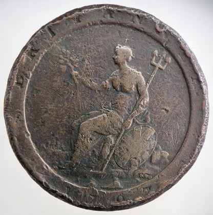 1797 George III 3rd Cartwheel One Penny Coin | Collectable Grade | a9311