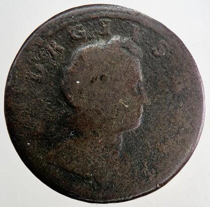 1720 George I 1st Half-Penny Coin | Collectable Grade | a9432