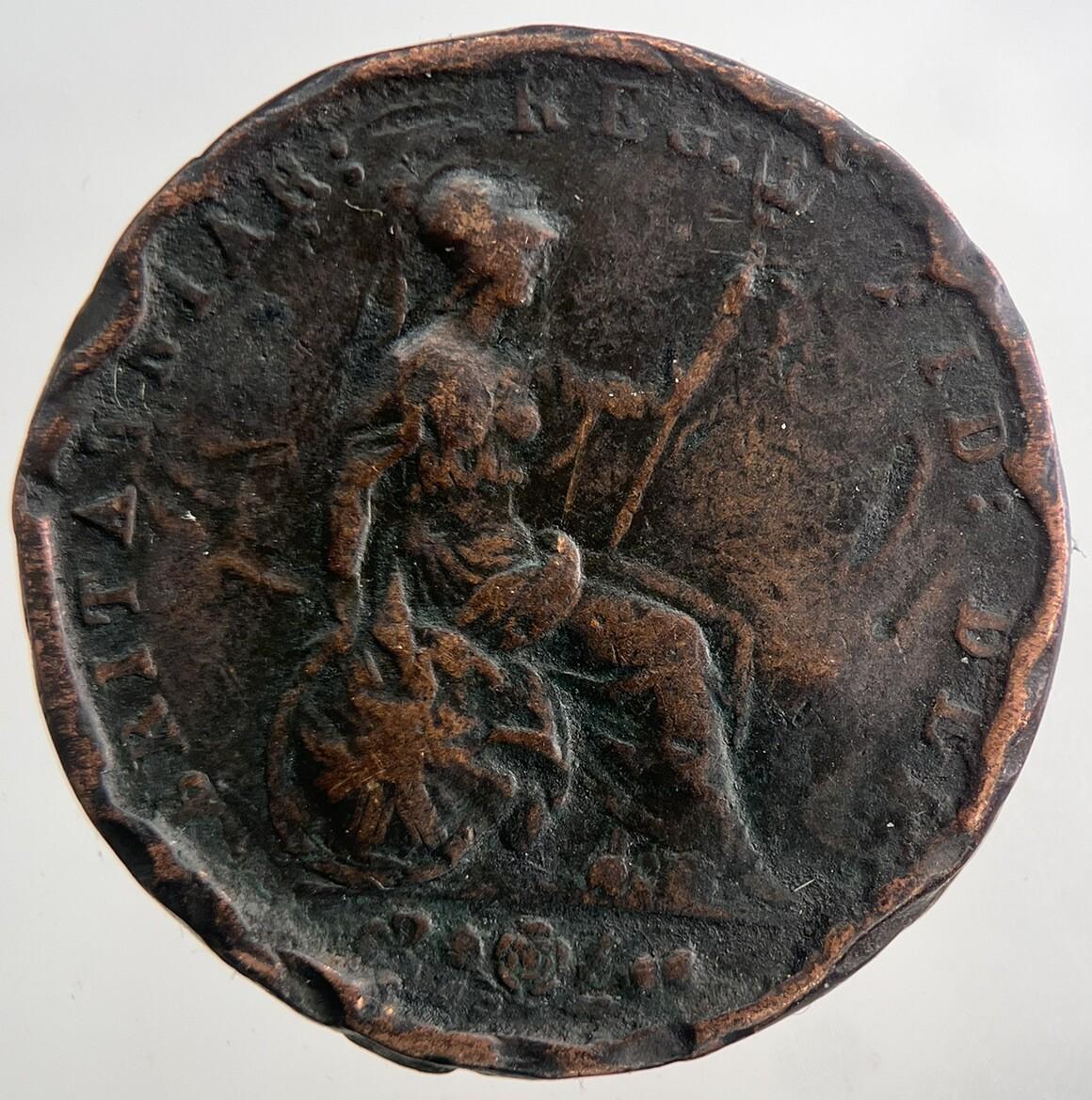 1853 Victoria Half-Penny Coin | Collectable Grade | a9306