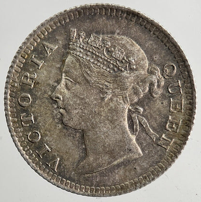 1899 Hong Kong 5 Cents Silver Coin | Very High Grade | a9178