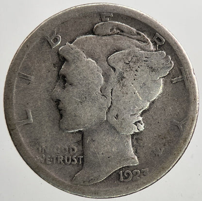 1923 US USA Mercury Dime Silver Coin | Collectable Grade | a9334