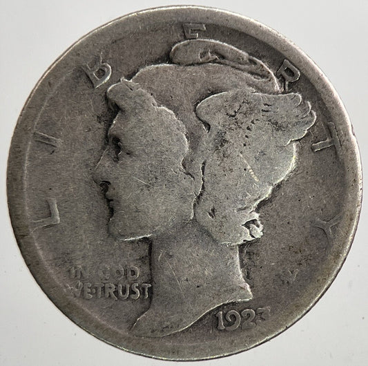1923 US USA Mercury Dime Silver Coin | Collectable Grade | a9334