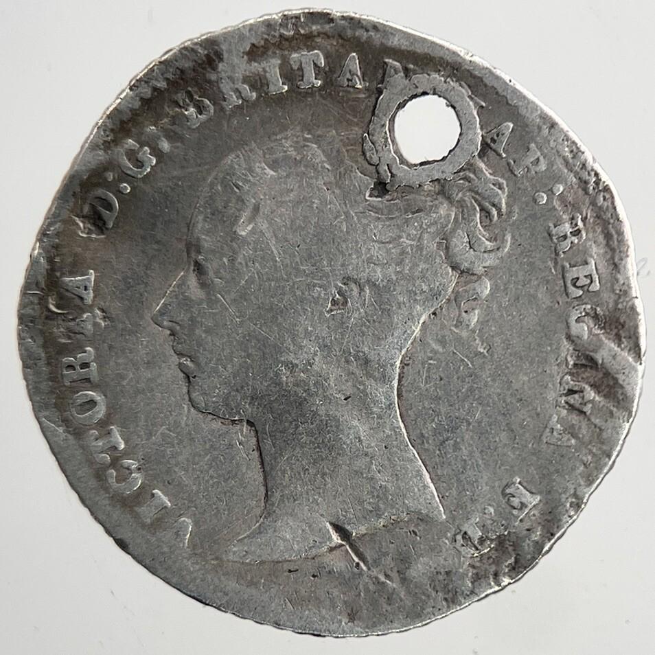 1844 Victoria Groat Four-Pence Silver Coin | Collectable Grade | a9321