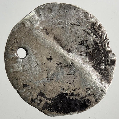 British Charles I 1st Penny Hammered Silver Coin | Collectable Grade | a9419
