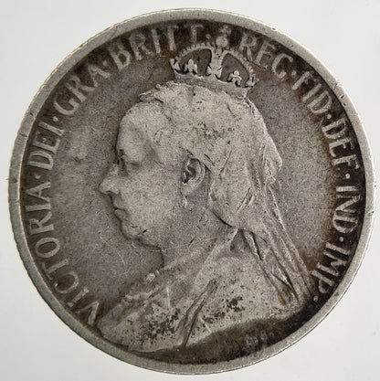 1901 Cyprus Nine 9 Piastres Silver Coin | Fine Collectable Grade | a9299