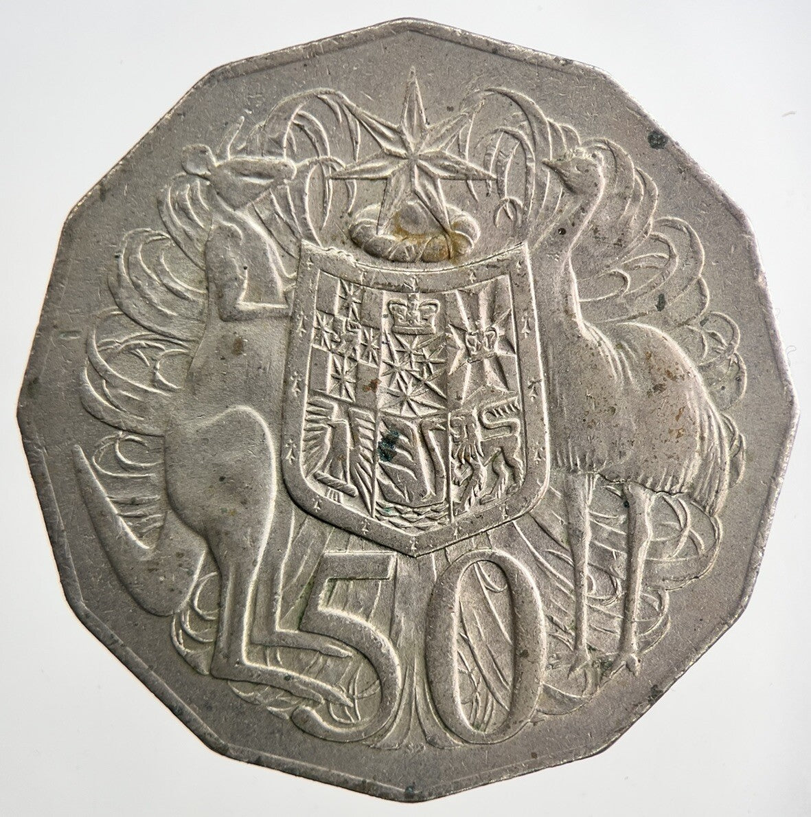 1973 Australia 50 Cents Coin | Fine Collectable Grade | a9288