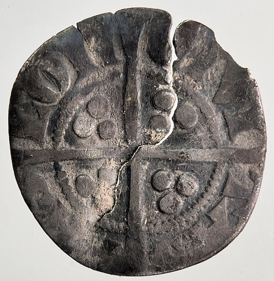 1272-1307 Edward I 1st Penny Hammered Silver Coin | Collectable Grade | a9126