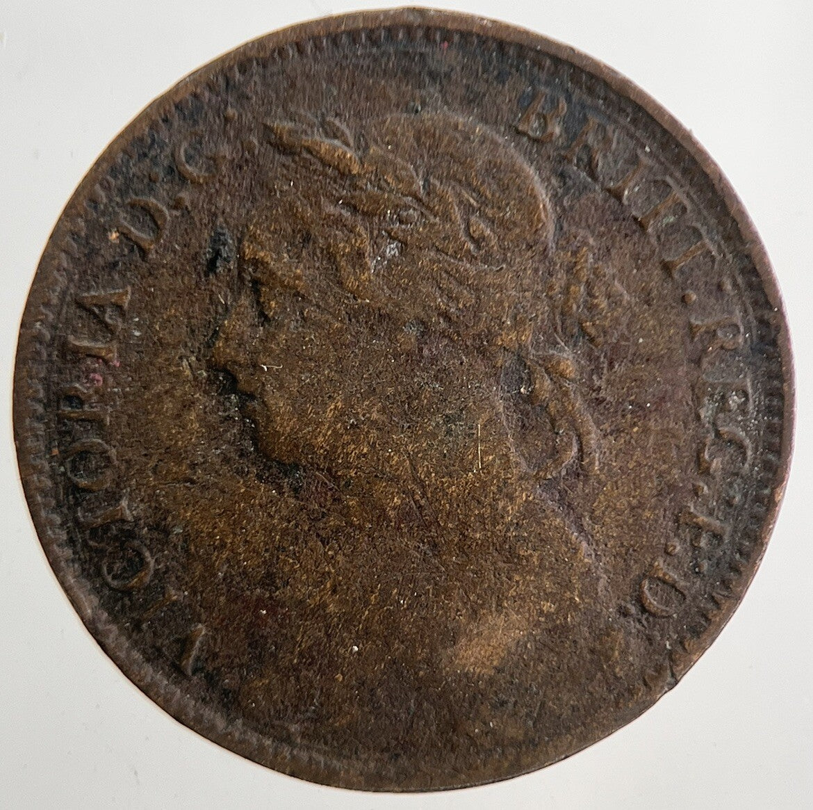 1886 Victoria Farthing Coin | Collectable Grade | a9388