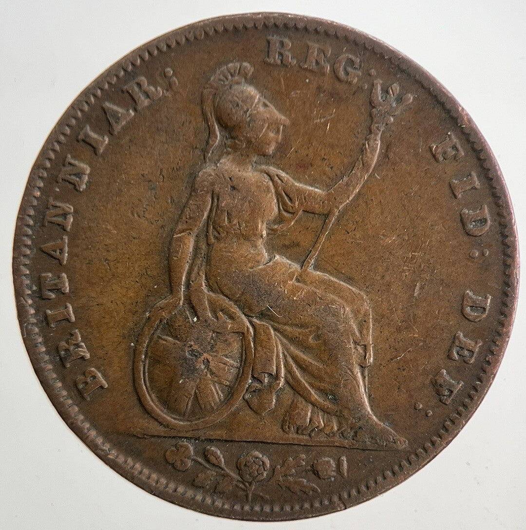 1839 Victoria Farthing Coin | Fine Collectable Grade | a9392