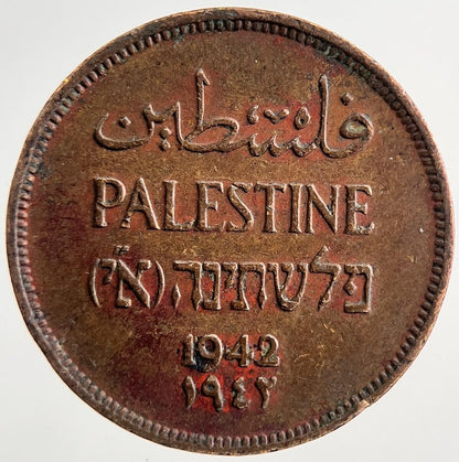 1942 Palestine 1 Mil Coin | Very High Grade | a9287