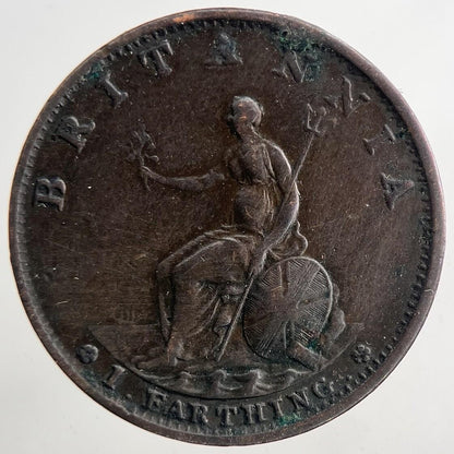 1799 George 3rd III Farthing Coin | Very High Grade | a9314