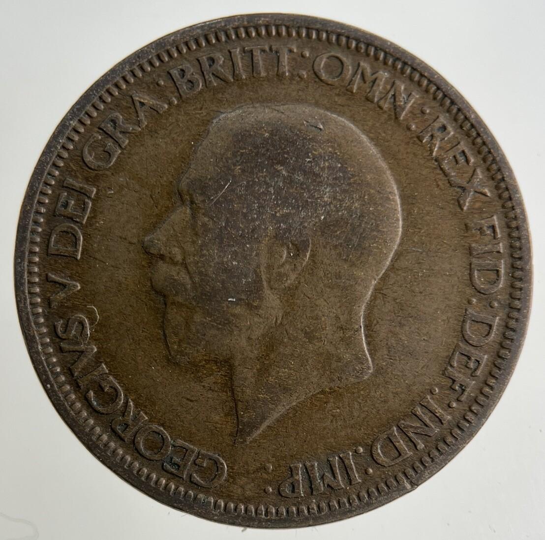 1932 George V Half-Penny Coin | Collectable Grade