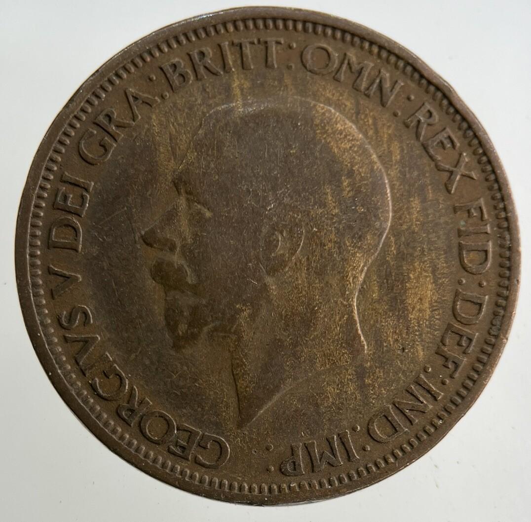 1935 George V Half-Penny Coin | Collectable Grade