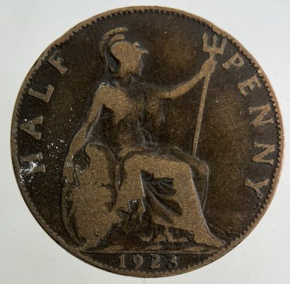 1923 George V Half-Penny Coin | Collectable Grade