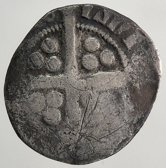 1272-1307 Edward I 1st Penny Hammered Silver Coin | Collectable Grade | a6116