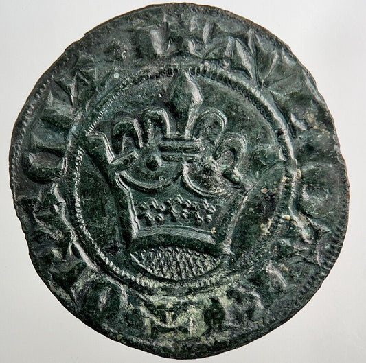 1300’s 1400’s Medieval French France Jetton Coin | Very High Grade | a8091