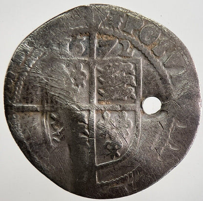 1572 Elizabeth I 1st Sixpence Silver Hammered Coin | Collectable Grade | a2986