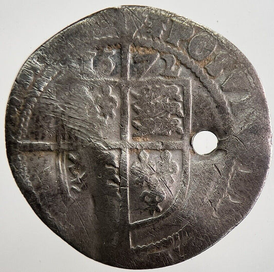 1572 Elizabeth I 1st Sixpence Silver Hammered Coin | Collectable Grade | a2986