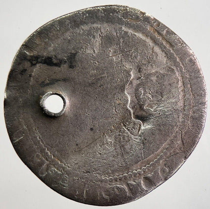 1572 Elizabeth I 1st Sixpence Silver Hammered Coin | Collectable Grade | a2986