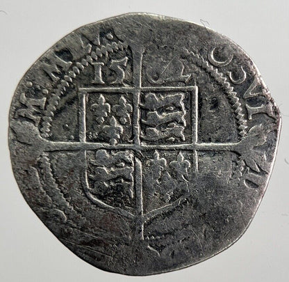 1562 Elizabeth I 1st Theeepence Silver Hammered Coin | Collectable Grade | a2945