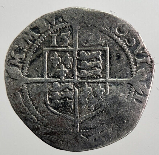1562 Elizabeth I 1st Theeepence Silver Hammered Coin | Collectable Grade | a2945