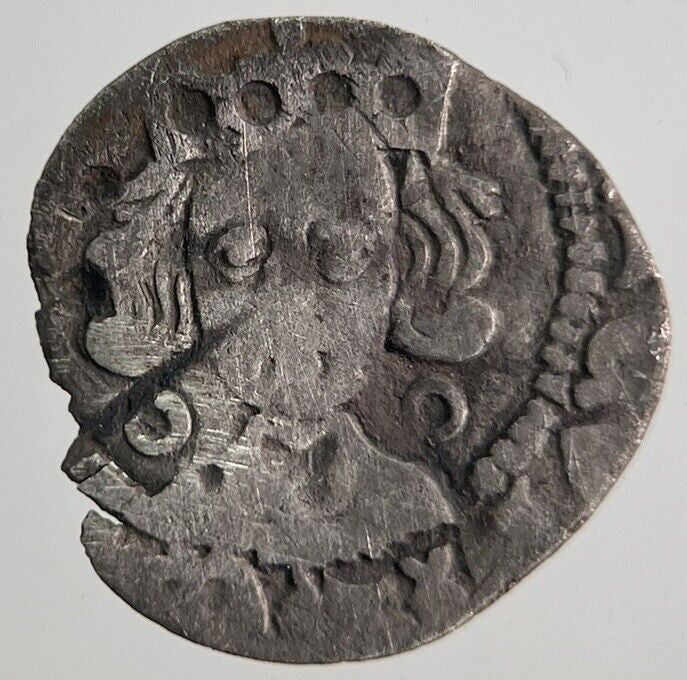 1471-83 Henry VI Spink Penny Calais Mint Silver Hammered Coin | a7090