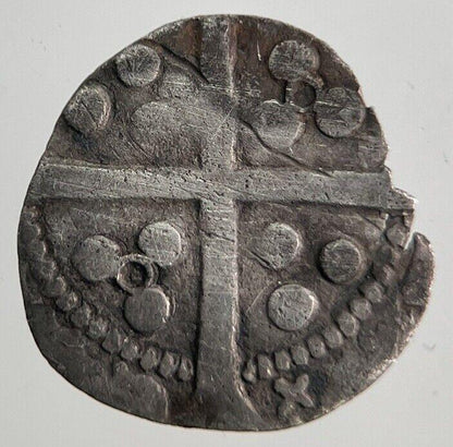 1471-83 Henry VI Spink Penny Calais Mint Silver Hammered Coin | a7090