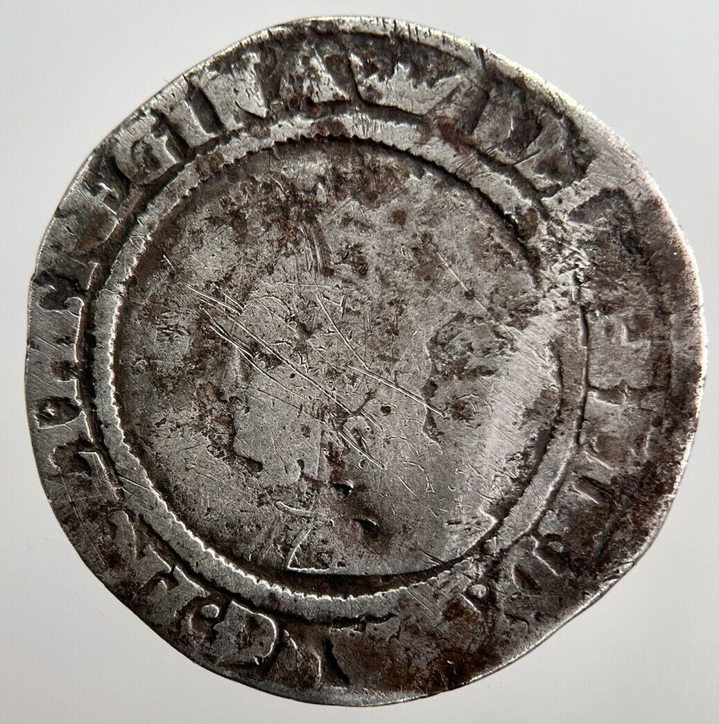 1563 Elizabeth I 1st Sixpence Silver Hammered Coin | Collectable Grade | a8078