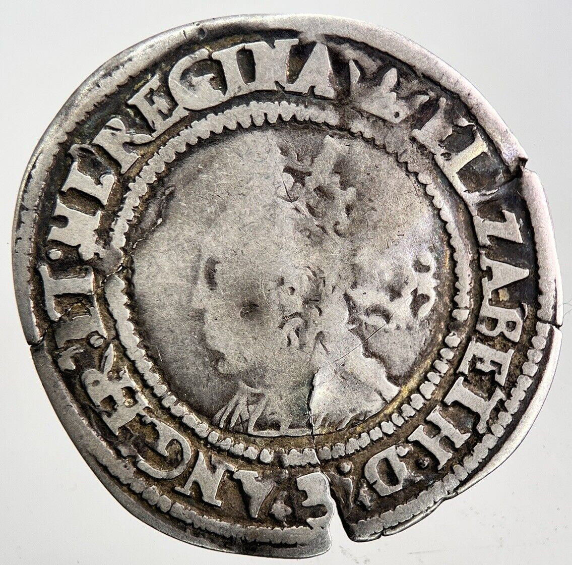 1567 Elizabeth I 1st Sixpence Silver Hammered Coin | Collectable Grade | a5989