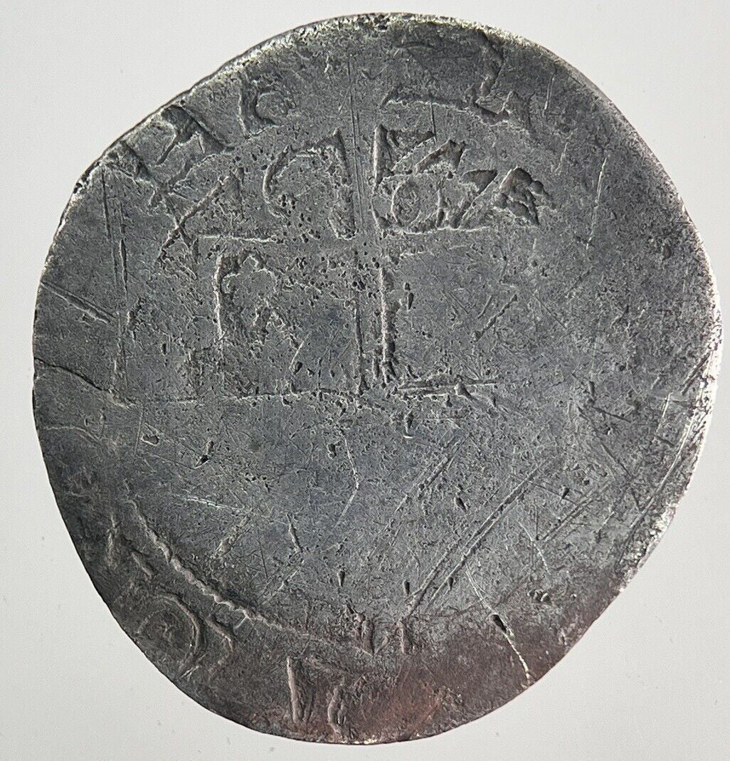 1567 Elizabeth I 1st Threepence British Silver Hammered Coin | a9956