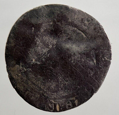 1567 Elizabeth I 1st Threepence Silver Hammered Coin | Collectable Grade | a3382