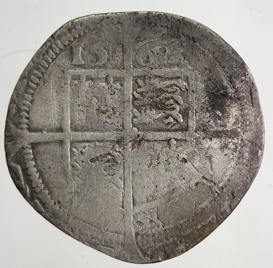 1562 Elizabeth I 1st Sixpence British Silver Hammered Coin | Collectable Grade