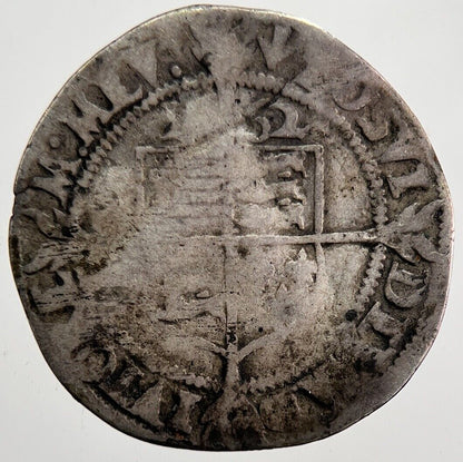 1562 Elizabeth I 1st Threepence British Silver Hammered Coin | a6085